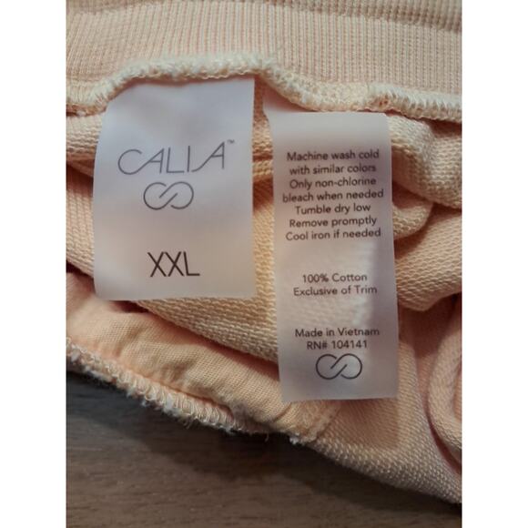 Journey Collection High Rise Shorts Womens Size XXL Peach Color - Picture 7 of 7